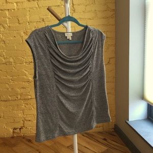 Drape Front Shirt